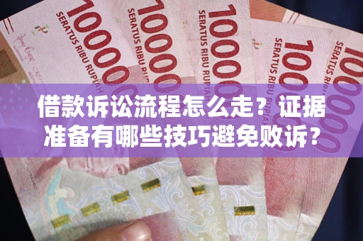 济南借款诉讼流程怎么走？证据准备有哪些技巧避免败诉？