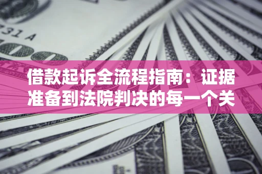 济南借款起诉全流程指南：证据准备到法院判决的每一个关键步骤