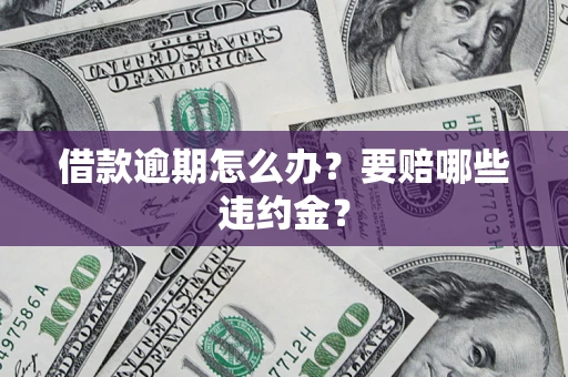 济南借款逾期怎么办？要赔哪些违约金？