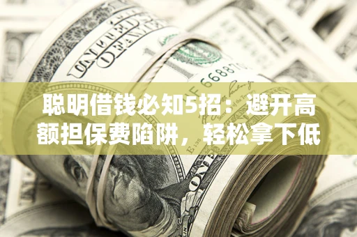 济南聪明借钱必知5招：避开高额担保费陷阱，轻松拿下低息贷款