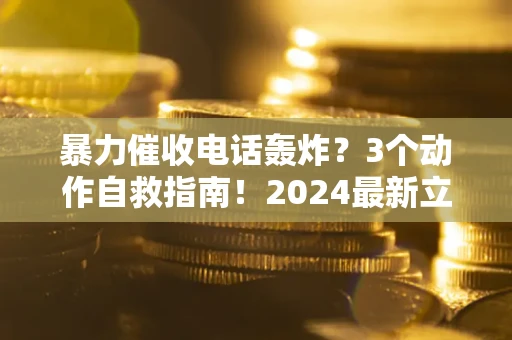 济南暴力催收电话轰炸？3个动作自救指南！2024最新立案标准全解析